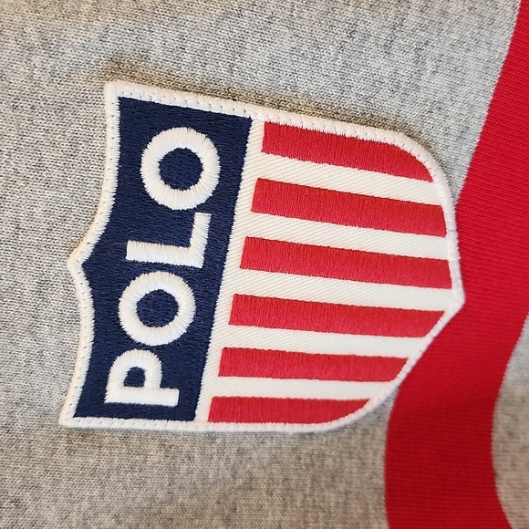 Polo Ralph Lauren Men Rugby Shirt "SPECIAL POLO SHIELD PATCH" Size XL - Picture 3 of 8